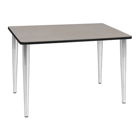 Regency Kahlo Training Tables, 42 W, 24 L, 29 H, Wood, Metal Top, Maple MTPL4224PLCM